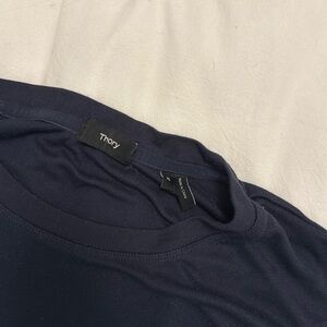 Theory navy dark blue sweater men’s